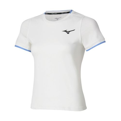 Maglietta da tennis da donna Mizuno Stargazer Tee white