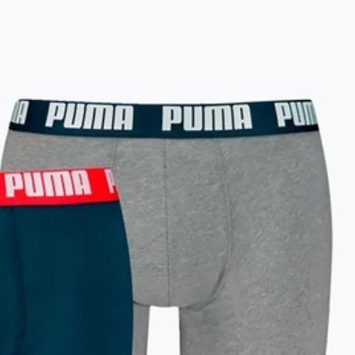 Boxer da uomo PUMA Everyday Basic 2 pairs navy/grey