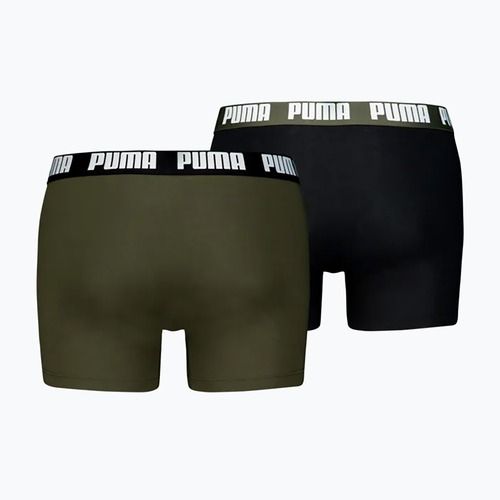 Boxer da uomo PUMA Everyday Basic 2 pairs forest
