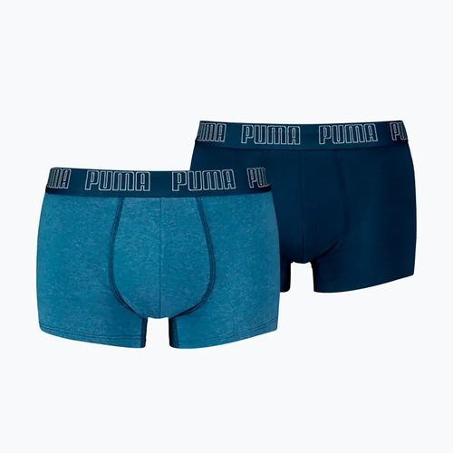 Boxer da uomo PUMA Everyday Trunk 2 pairs light blue melange