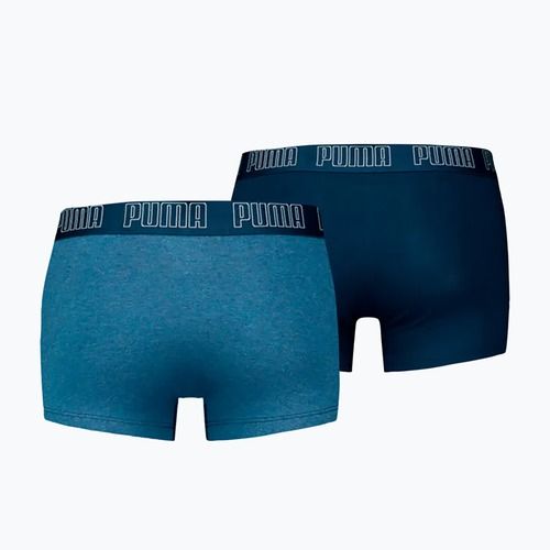 Boxer da uomo PUMA Everyday Trunk 2 pairs light blue melange