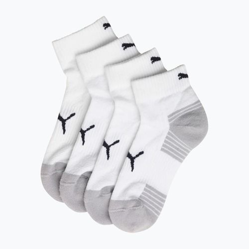 Calzini PUMA Sport Cushioned Quarter 2 pairs white