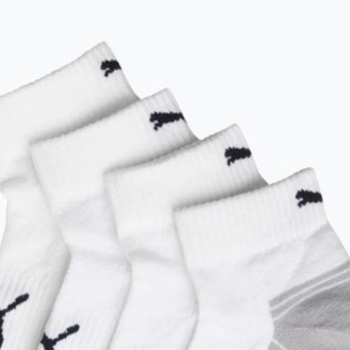 Calzini PUMA Sport Cushioned Quarter 2 pairs white