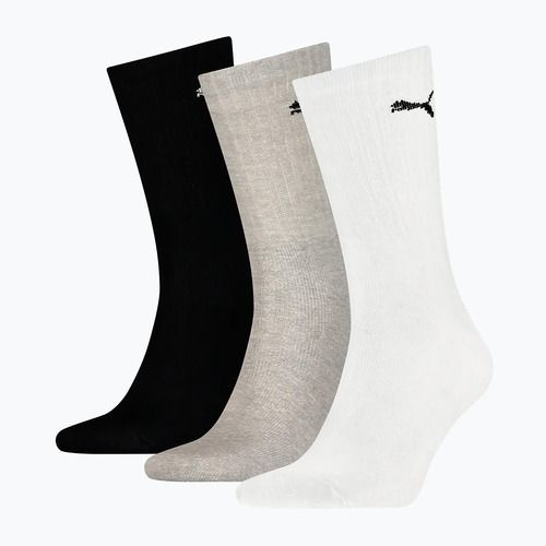 Calzini PUMA Sport Crew Lightweight 3 pairs white/grey/black