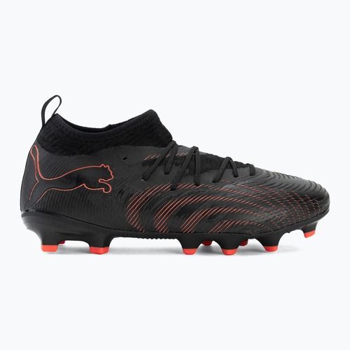 Scarpe da calcio per bambini PUMA Future 9 Match FG/AG Jr puma black/glowing red/strong grey