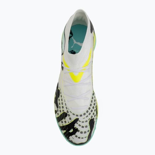 Scarpe da calcio PUMA Future 9 Match Creativity TT yellow alert/mint jelly/puma white/puma black