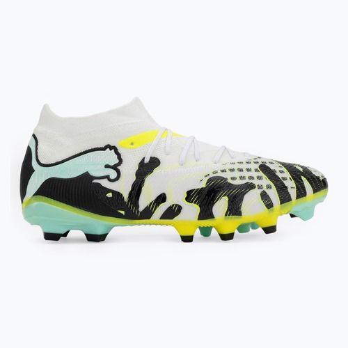 Scarpe da calcio PUMA Future 9 Match Ctivity Fg/Ag yellow alert/mint jelly/puma white/puma black