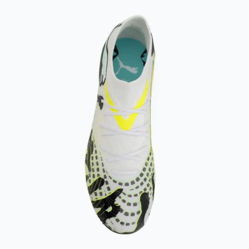 Scarpe da calcio PUMA Future 9 Match Ctivity Fg/Ag yellow alert/mint jelly/puma white/puma black