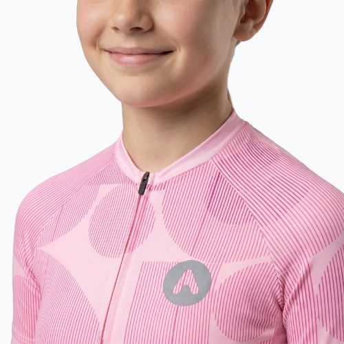 Maglia da ciclismo per bambini ATTABO Vites WMNS pink