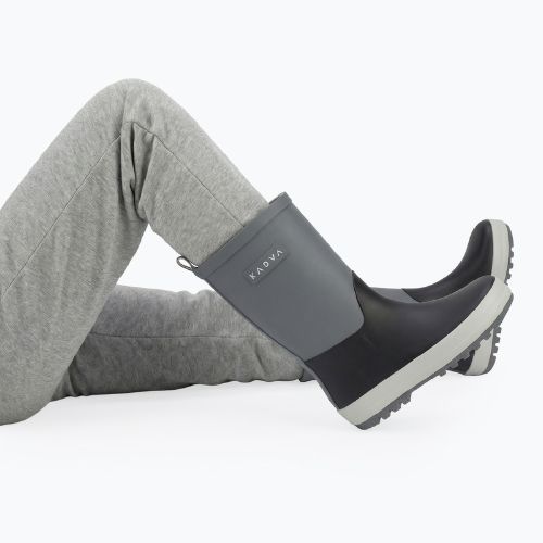 Stivali di gomma per bambini Kadva AquaTrek T black