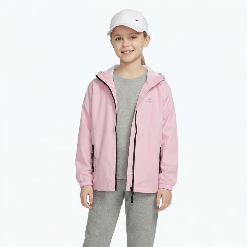 Giacca antipioggia da bambino KADVA Fory Jrb pink
