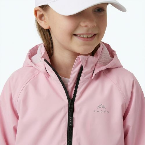 Giacca impermeabile per bambini KADVA Fory Jrb rosa