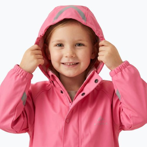 Giacca antipioggia da bambino KADVA AquaLock JR pink