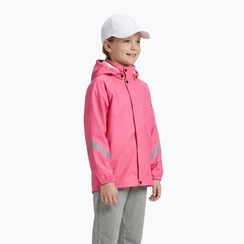 Giacca impermeabile per bambini KADVA AquaLock JR membrana 5000 rosa