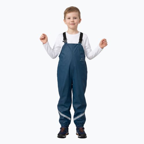 Pantaloni antipioggia per bambini KADVA AquaLock JR membrana 5000 blu navy