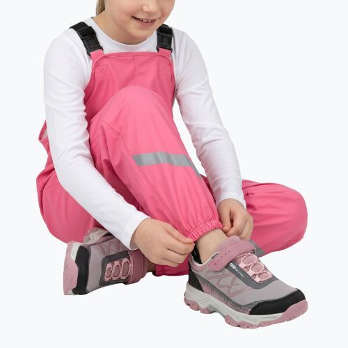 Pantaloni antipioggia per bambini KADVA AquaLock JR membrana 5000 rosa