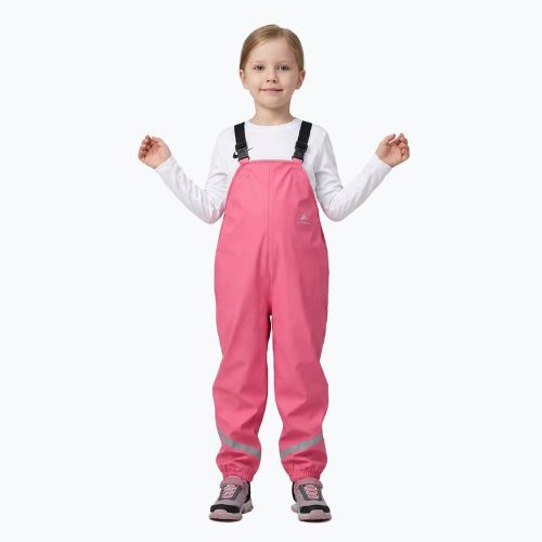 Pantaloni antipioggia per bambini KADVA AquaLock JR membrana 5000 rosa