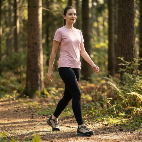 Scarpe da trekking da donna KADVA NEVRA WP low leather beige