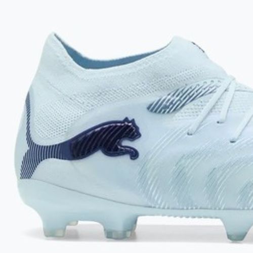 Scarpe da calcio per bambini PUMA Future 9 Pro FG/AG Jr icy blue/puma white/blue jewel