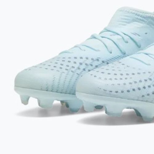 Scarpe da calcio per bambini PUMA Future 9 Match FG/AG Jr icy blue/puma white/blue jewel