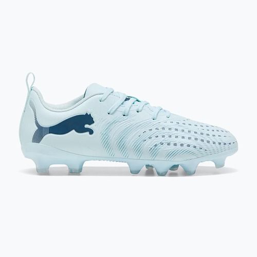 Scarpe da calcio per bambini PUMA Future 9 Play FG/AG Jr icy blue/puma white/blue jewel