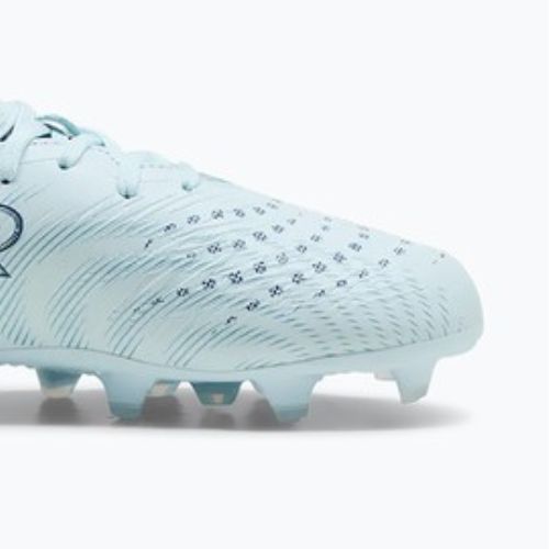 Scarpe da calcio per bambini PUMA Future 9 Play FG/AG Jr icy blue/puma white/blue jewel
