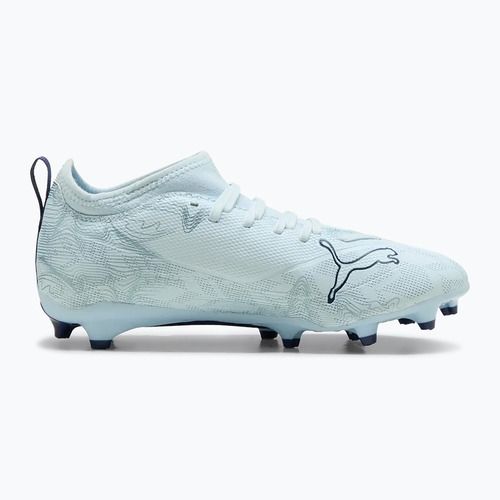 Scarpe da calcio per bambini PUMA Ultra 6 Match FG/AG Jr icy blue/puma white/blue jewel