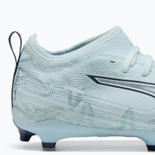 Scarpe da calcio per bambini PUMA Ultra 6 Match FG/AG Jr icy blue/puma white/blue jewel