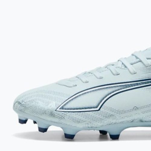 Scarpe da calcio per bambini PUMA Ultra 6 Play FG/AG Jr icy blue/puma white/blue jewel