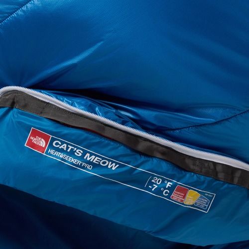 Sacco a pelo The North Face Cat'S Meow 198 cm/right banff blue/banff blue
