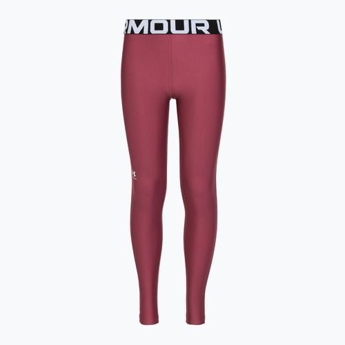 Leggings sportivi da bambino Under Armour HeatGear fuchsia dusk