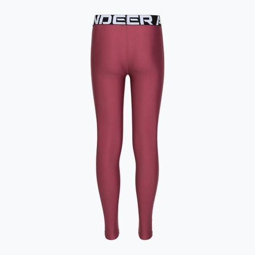 Leggings sportivi da bambino Under Armour HeatGear fuchsia dusk