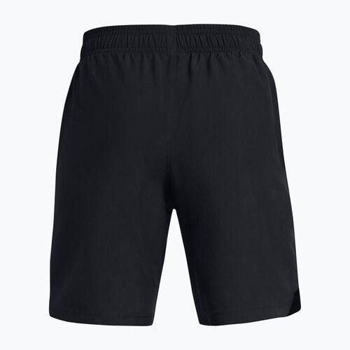 Pantaloncini da allenamento per bambini Under Armour Woven Wordmark black