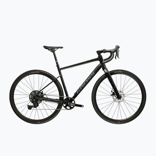 Bicicletta gravel KROSS Esker 1.0 black/graphite/matte