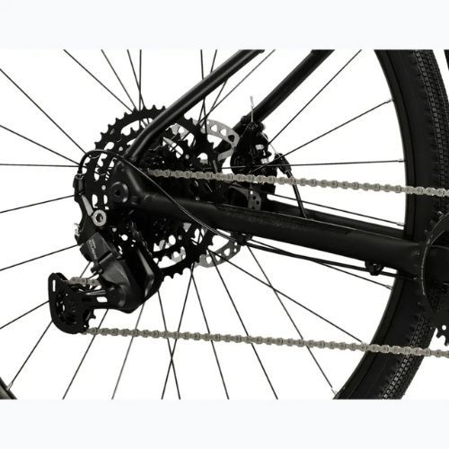 Bicicletta gravel KROSS Esker 1.0 black/graphite/matte