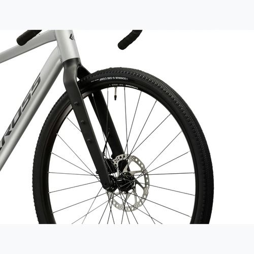 Bicicletta gravel KROSS Esker 1.0 grey/graphite/matte