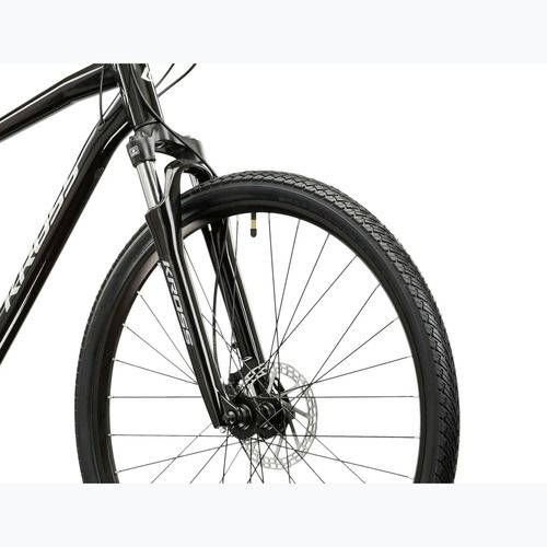 Bicicletta cross KROSS Evado 4.0 black/silver/gloss