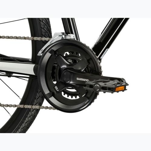 Bicicletta cross KROSS Evado 4.0 black/silver/gloss