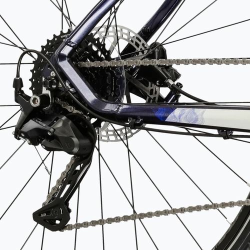 Bicicletta cross KROSS Evado 5.0 navy/silver/gloss
