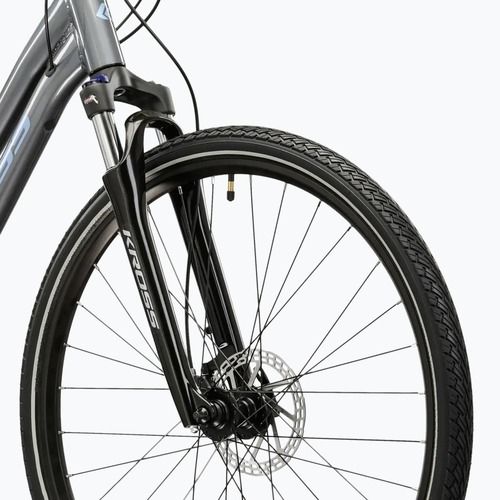Bicicletta cross da donna KROSS Evado 5.0 In grey/blue/gloss