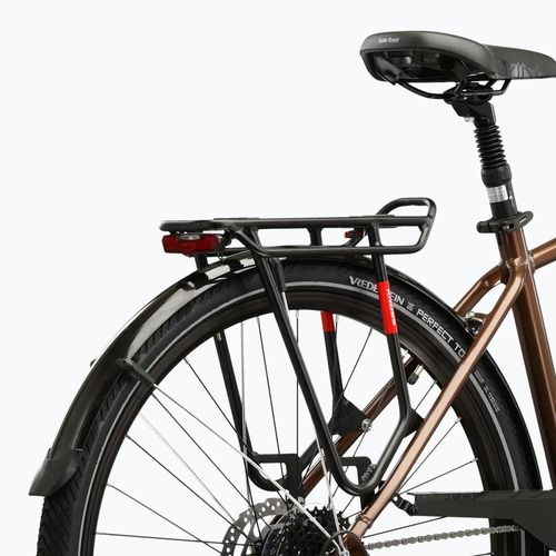 Bicicletta da trekking KROSS Trans 5.0 brown/silver/gloss