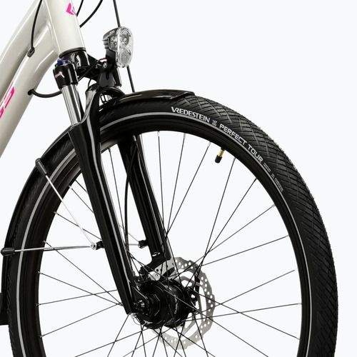 Bicicletta da trekking da donna KROSS Trans 5.0 In grey/pink/gloss