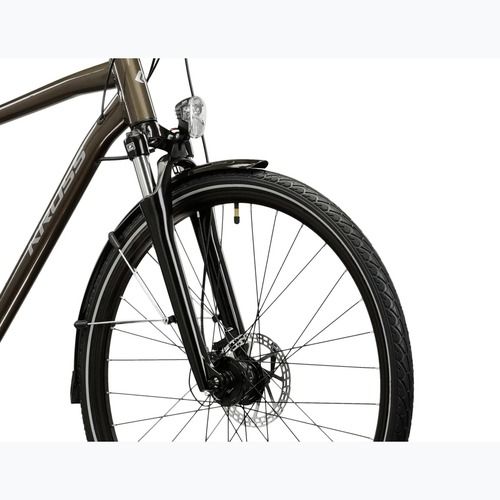 Bicicletta da trekking KROSS Trans 4.0 brown/silver/gloss
