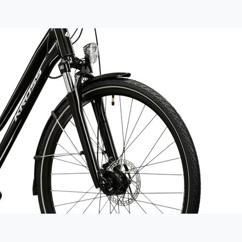 Bicicletta da trekking da donna KROSS Trans 4.0 In black/silver/gloss