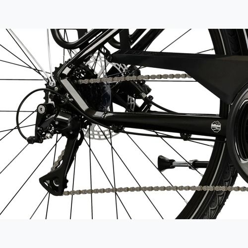 Bicicletta da trekking da donna KROSS Trans 4.0 In black/silver/gloss
