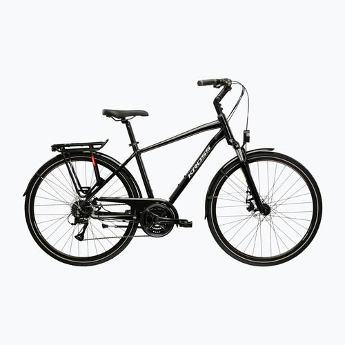 Bicicletta da trekking KROSS Trans 3.0 black/grey/gloss