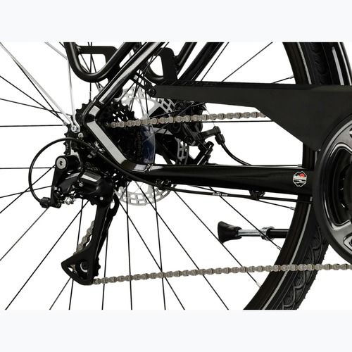Bicicletta da trekking KROSS Trans 3.0 black/grey/gloss