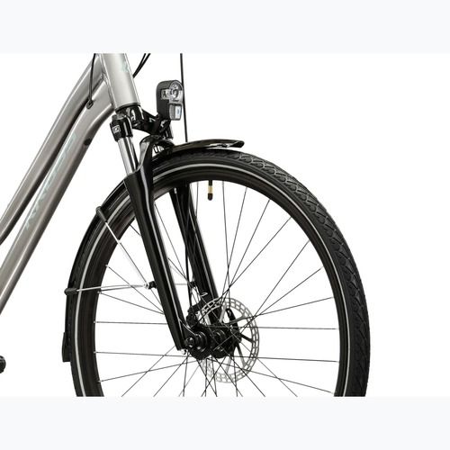 Bicicletta da trekking da donna KROSS Trans 3.0 In silver/gray/gloss