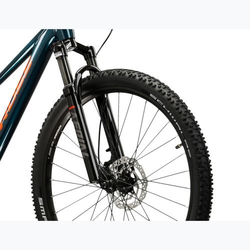 Bicicletta per bambini KROSS Level Jr 5.0 turquoise/orange/gloss