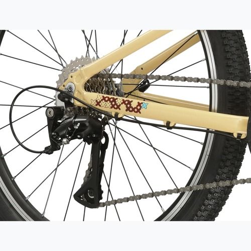 Bicicletta per bambini KROSS Level Jr 1.0 beige/red/gloss